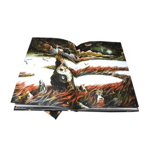 King Fu China custom high quality comic  book printing and cheap overseas hardcover factory price hardcover books for children