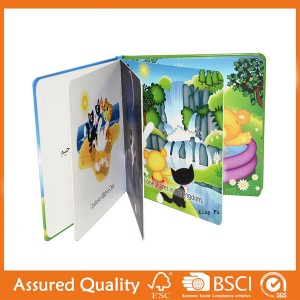 King Fu High Quality Children Hardcover Board Book Printing in China