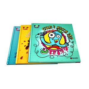 King Fu Wholesale Professional Promotional Hardcover and Casebound Book Color Printing Factory for Kids with Glossy Lamination